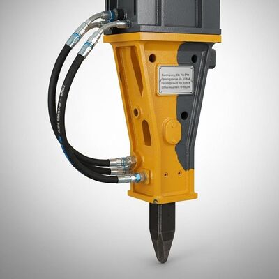 Blowfrequency 500 To 700 Blows Per Minute Hydraulic Break Hammer Assy Operating Pressure 100 To 150 Bar Oilflowrequirement 60 To 90 Liters Per Minute