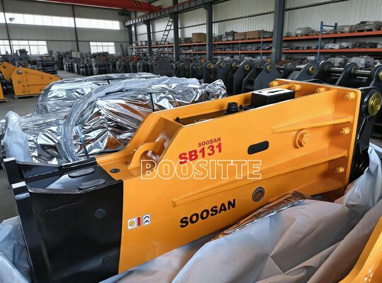 Excavators 30-45 Tons Hydraulic Break Hammer Assy Soosan SB131 SB121 SB81 SB50 SB45 SB43