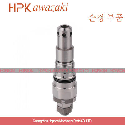 Kobelco Excavator Relief Valve High Pressure Alloy Material 34.5 / 36.7 MPa for SK200 SK210 SK250 SK260 SK330 SK350-6