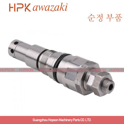 Kobelco Excavator Relief Valve High Pressure Alloy Material 34.5 / 36.7 MPa for SK200 SK210 SK250 SK260 SK330 SK350-6